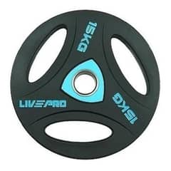 LIVE PRO - Disco Olímpico Asa 15kg Nuevo Original