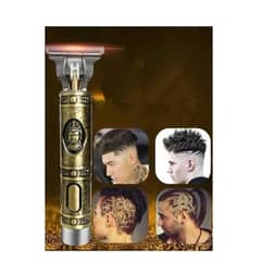 GENERICO - Cortadora De Pelo Eléctrico Para Hombre Máquina De Afeitar Color Dorado