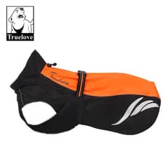 GENERICO - Parka Chaqueta Impermeable Para Perros Truelove Orange 55 cm