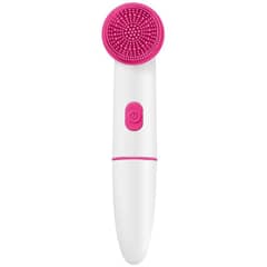 GENERICO - Cepillo De Limpieza Facial Sonic 2 En 1 Blanco WL0156