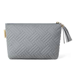 BAGSMART - Cosmetiquero de Viaje Compacto Gris