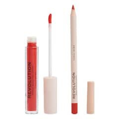 REVOLUTION - Contour Kit Labios Sassy Red
