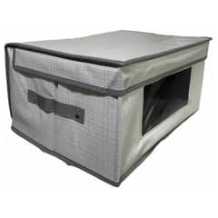 GENERICO - Caja Organizadora De Tela Plegable Ropa Closet 50x30x20cm