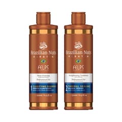 GENERICO - KIT ALISADO BRAZILIAN NUTS KERATIN 2x250ml