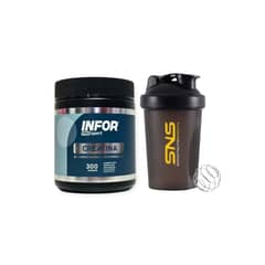 INFOR - PACK CREATINA MONOHIDRATADA 300GR + SHAKER -