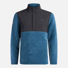 LIPPI - Chaqueta Hombre Glaciar Sherpa-Pro 1/4 Zip Jacket Petroleo