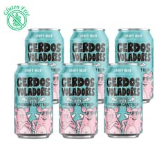 BARCELONA BEER COMPANY - Pack 6 Cervezas Cerdos Voladores Gluten Free Pale Ale 330cc