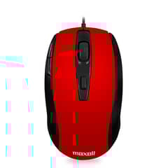 MAXELL - Mouse Óptico 5 Botones MOWR-105 Rojo