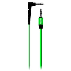 MAXELL - Cable Para Audio Plano Con Conectores De 35mm A 35mm Verde
