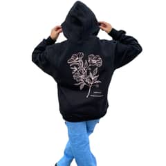 ADONAY - Hoodie negro oversize