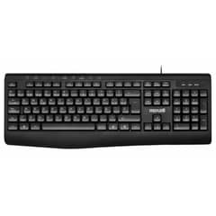 MAXELL - Teclado Multifuncional KB-100 Conector Usb Negro