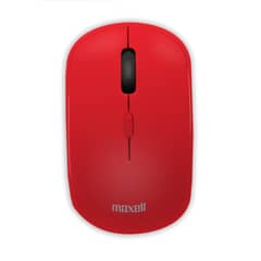 MAXELL - Mouse Inalámbrico 1600 DPI MOWL-100 Rojo