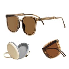 AIZO - Anteojos Sol Lentes Gafas Polarizado Plegable Multicolor
