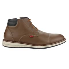 FERRACINI - Botin Hombre Cuero Cafe 6153