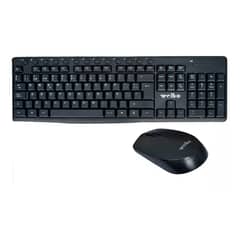 WEIBO - Teclado + Mouse Inalámbrico/ 2 En 1 Wb-8012, USB.