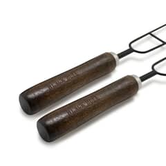 BLACK BULL - Set 2 Anticuchos Dobles Parrilla Asado