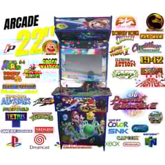 GAMEPRO - ARCADE MULTIJUEGOS 22 PULGADAS DISEÑO MARIO GALAXI