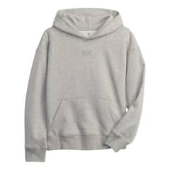 GAP - Polerón Mini Logo Con Gorro Gris