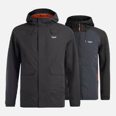LIPPI - Chaqueta Hombre All In Fusion 3 Jacket Negro