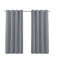 GENERICO - Set de Cortinas Blackout 2 paños GRIS