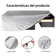 AIZO - Funda Impermeable Para Muebles De Jardín O Patio