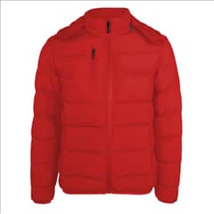 ANDESLAND OUTDOOR APPAREL - Parka Térmica Termosellada Con Gorro Desmontable Rojo Mujer