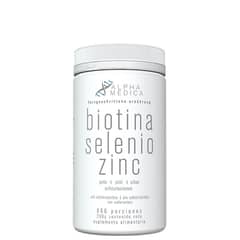 ALPHAMEDICA - BIOTINA SELENIO ZINC 200GR - ALPHA MEDICA