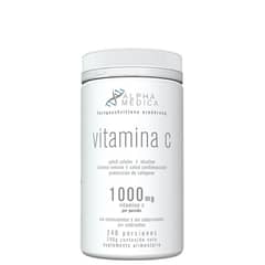 ALPHAMEDICA - VITAMINA C 1000MG 240GR - ALPHA MEDICA