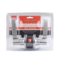 DAUMER - CERRADURA MANILLA TUBULAR ACCESO AP 900 BLISTER