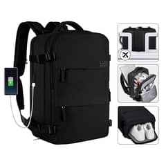 LUXGEAR - Mochila De Viaje NomadLife Impermeable Cabina - Negro
