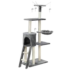 ACTUAL - Rascador Torre de Juegos Para Gatos Con Hamaca.