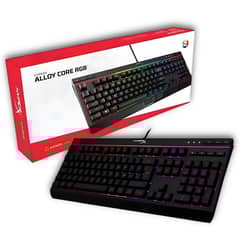 HYPERX - Teclado Gamer Alloy Core RGB IPX Multiplataformas