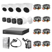 DAHUA - KIT DVR 8 Canales + 8 CAMARAS