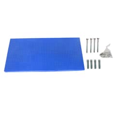 SIMONRACK - Panel Perforado PanelClik 900x600 Azul + 8 Ganchos