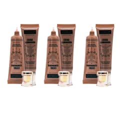 MAXBELLE - Set De 3 Iluminadores En Crema Tono cafe/bronce