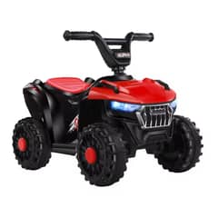 AUCKLAND OUTDOOR - Cuatrimoto Auto Electrico Niño A Bateria Luz y Sonido Roja