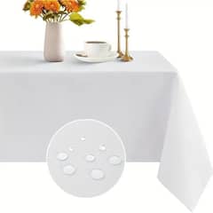 AZ AURAZEUS - Mantel Rectangular Antimanchas Impermeable Genero Tela 220 X 140 Cm