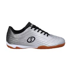 SPALDING - ZAPATO DE FUTSAL JUNIOR SILVER