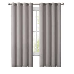 CASATUA - Cortinas Blackout 100% 2 Paños 140x220 Text Lino - Beige