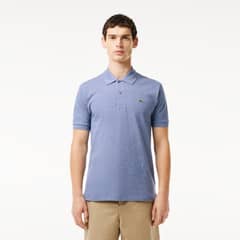LACOSTE - Polera Polo Algodón Hombre L1264 Celeste
