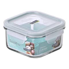 ALLEGRA - Contenedor Vidrio Hermetico Cuad 490Ml Glasslock