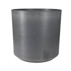 MOBII - Macetero Grande Plastico Resistente Exterior Simil Piedra 43x43x43cm