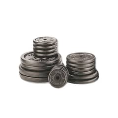 GENERICO - Disco de Acero 1 Kg Gris