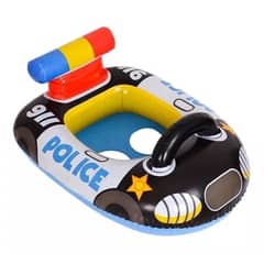 DEFENSOR FOREVER - Bote Inflable Piscina Policía, para Niños de hasta 25 kilos