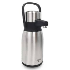 KEEP - Termo Sifon 3 Litros Acero Inoxidable Botellon Negro
