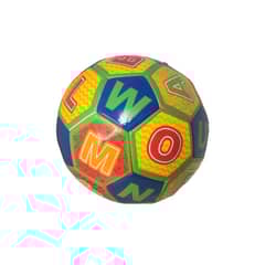 AK SPORT - Balón De Futbol Didáctico Letras Azul
