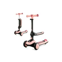 KINDERKRAFT - Triciclo Monopatin 2en1 Halley Pink