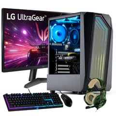 HYPERPC - PC GAMER + MONITOR 27 + Perif: AMD RYZEN 7 5700 32gb 1Tb GTX 1650 WiFi