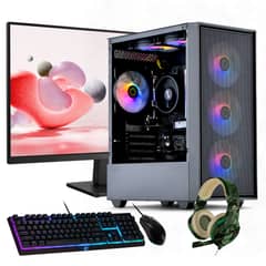 HYPERPC - PC GAMER + MONITOR 24 + Perif: AMD RYZEN 7 5700g 16gb 1Tb Vega WiFi 6xFAN