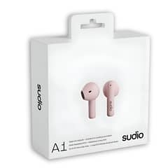 SUDIO - Audífonos Premium Line Earphones A1 TWS MIDNIGHT PINK